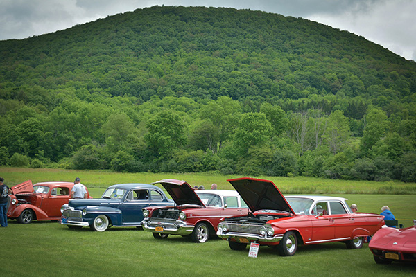 A classic car show is held during the club’s annual fun-fly. This brings a lot of attention to the field in the form of extra spectators and potential new members—thinking outside of the box and increasing the club’s exposure. The author started this 3 ye