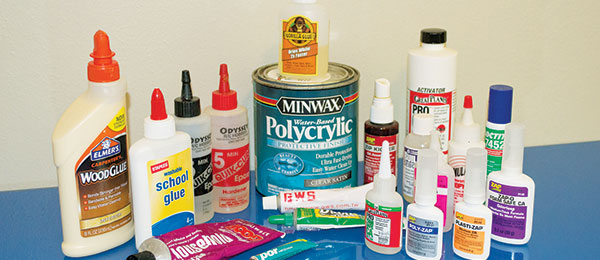 Airfield Models - Adhesives used for Model-Building