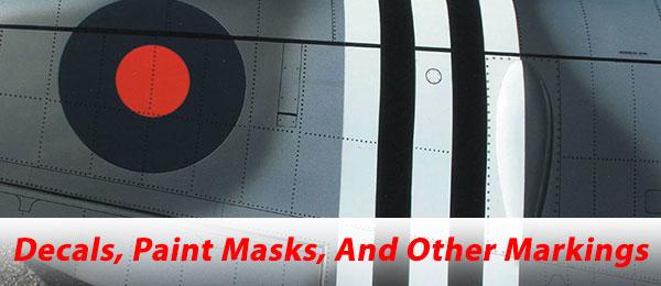 Decals, Paint Masks, And Other Markings