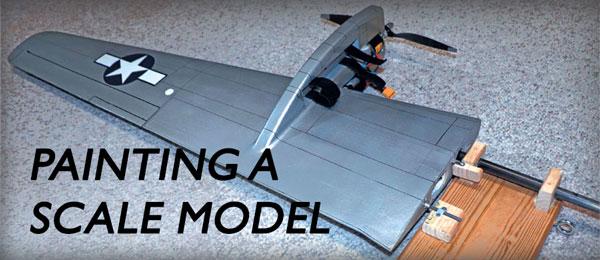 Painting A Scale Model Model Aviation